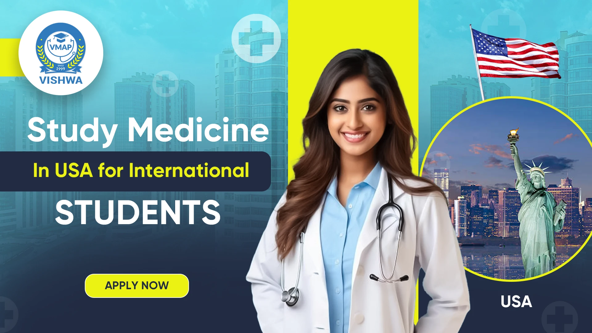 Study Medicine in USA for International students
